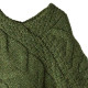 Poncho Enfant Vert Aran Woollen Mills