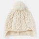 Aran Woollen Mills Children Supersoft Ecru Beanie