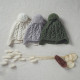 Aran Woollen Mills Children Supersoft Ecru Beanie