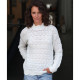 Out of Ireland Beth White Sweater