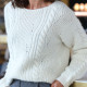 Out of Ireland Tess Ecru Sweater