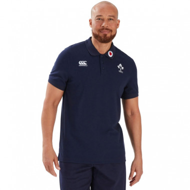 Canterbury Ireland Team Navy Polo Shirt