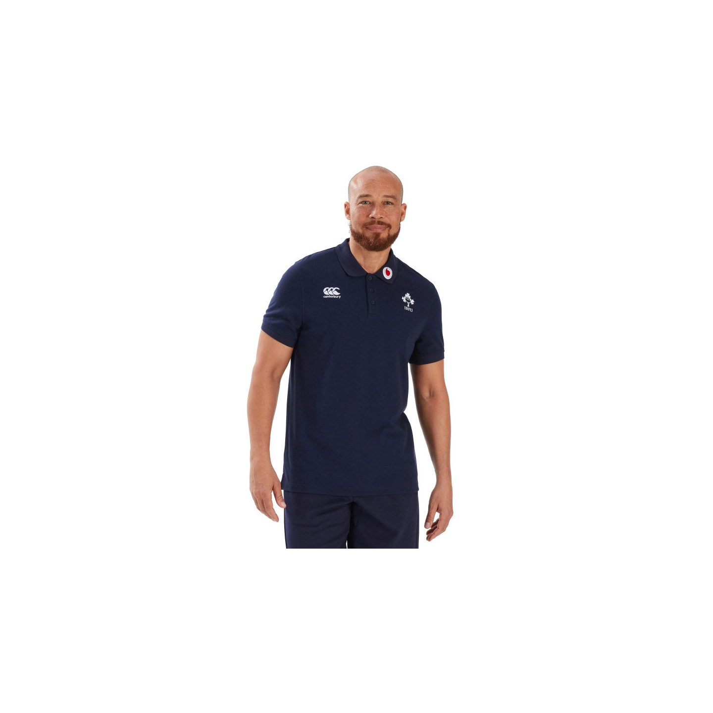 Maillot D'entraînement Rugby Irlande Canterbury – Gris Manches Courtes – Taille S