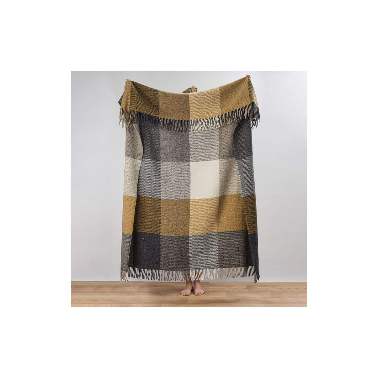 Plaid Laine Donegal Grand Modèle Acvoca