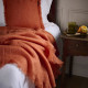 Avoca Small Model Mohair Throw