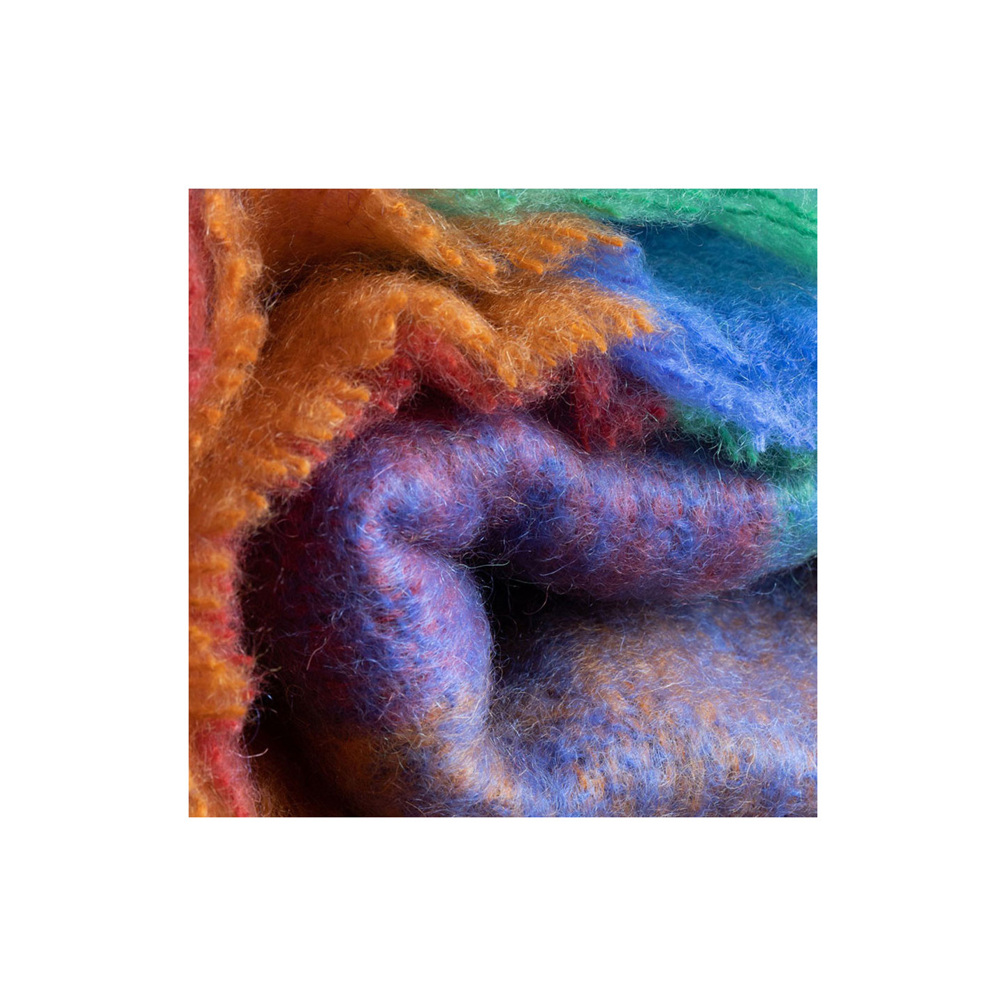 Avoca Small Model Mohair Throw
