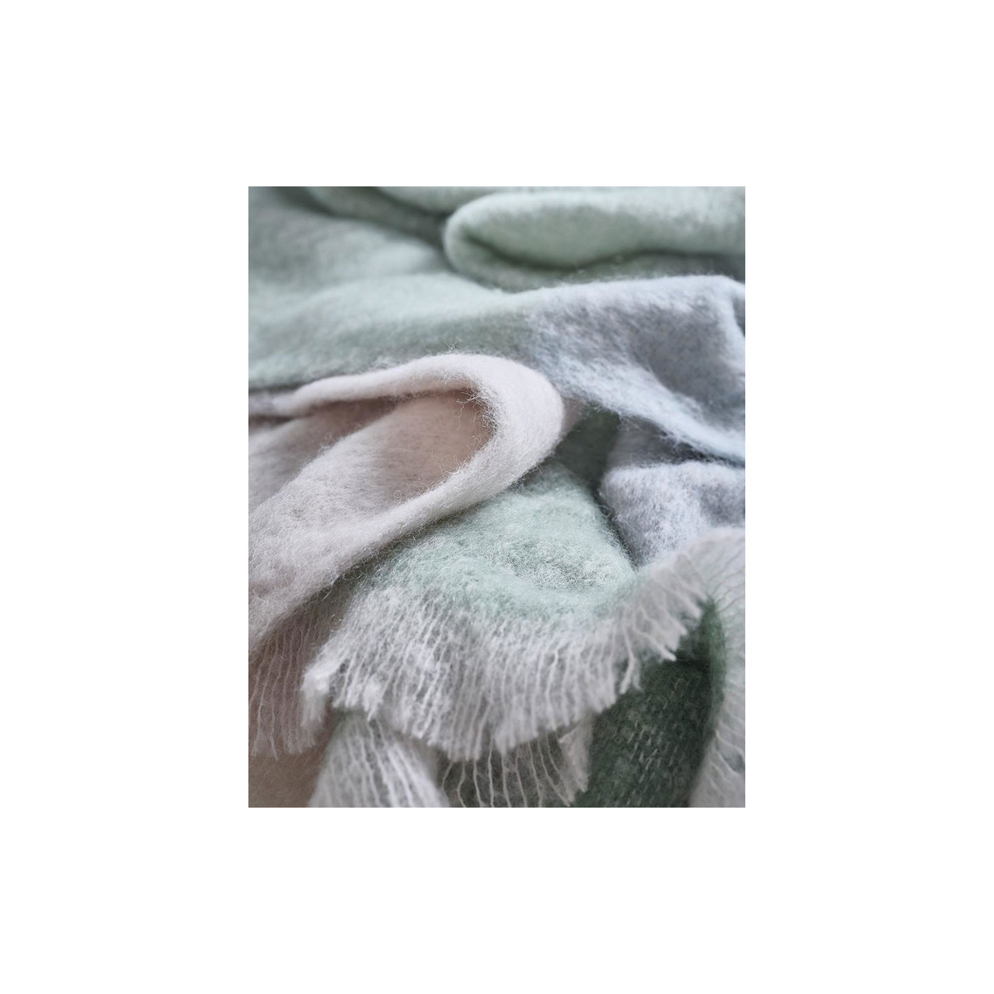 Avoca Small Model Mohair Throw