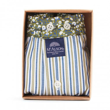 Caleçon Rayures Bleues McAlson