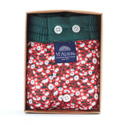 Caleçon Fleurs des Prés Rouge McAlson
