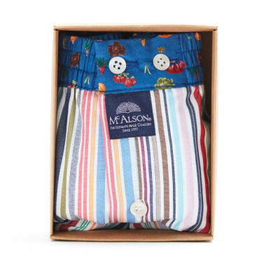 Caleçon Rayures Multicolores McAlson