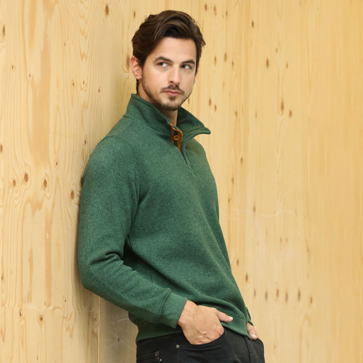 Out Of Ireland Green Ayden Sweater