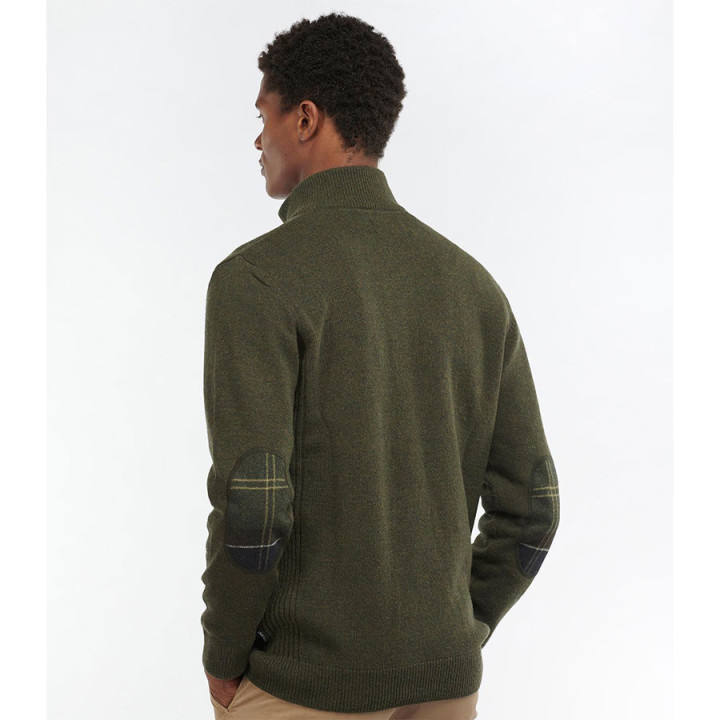 Pull Holden 1/2 zip Olive Barbour