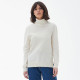 Pull Pendle Col Roulé Ecru Barbour