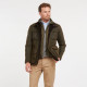 Barbour Ogston Olive Wax Jacket
