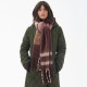 Barbour Isla Boucle Chocolate Scarf
