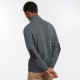 Barbour Holden 1/2 zip Grey Sweater