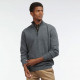 Barbour Holden 1/2 zip Grey Sweater