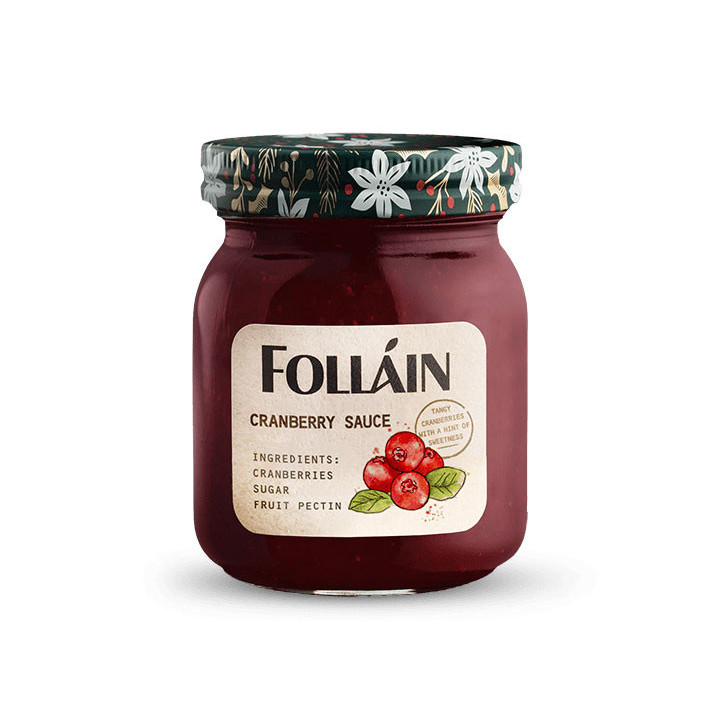 Cranberry Sauce 340g Follain