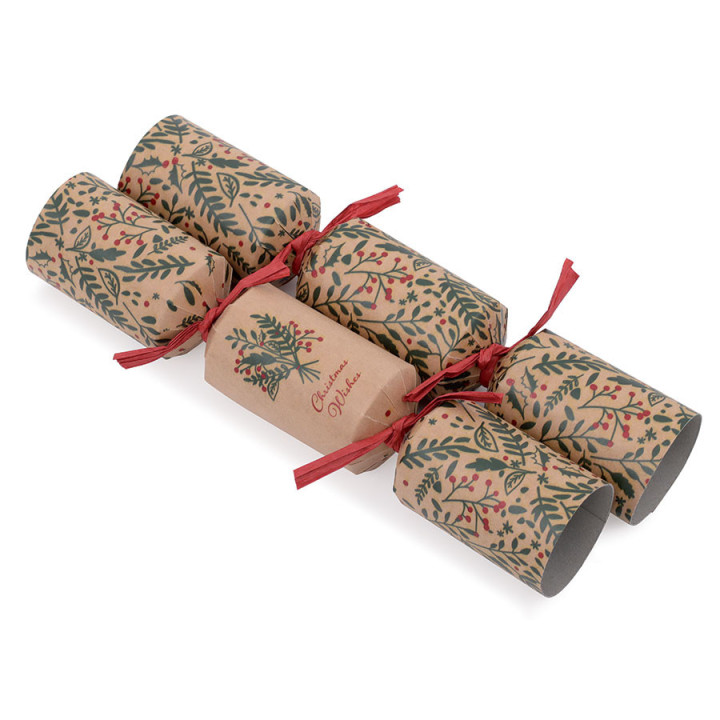 Party Crackers 2023 Mini Luxury Kraft x6 Tom Smith