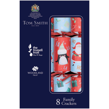 Party Crackers Family Novelty x8 Tom Smith