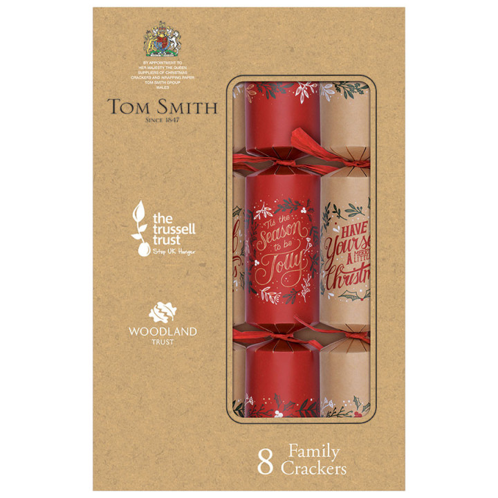 Party Crackers 2003 Family Kraft x8 Tom Smith