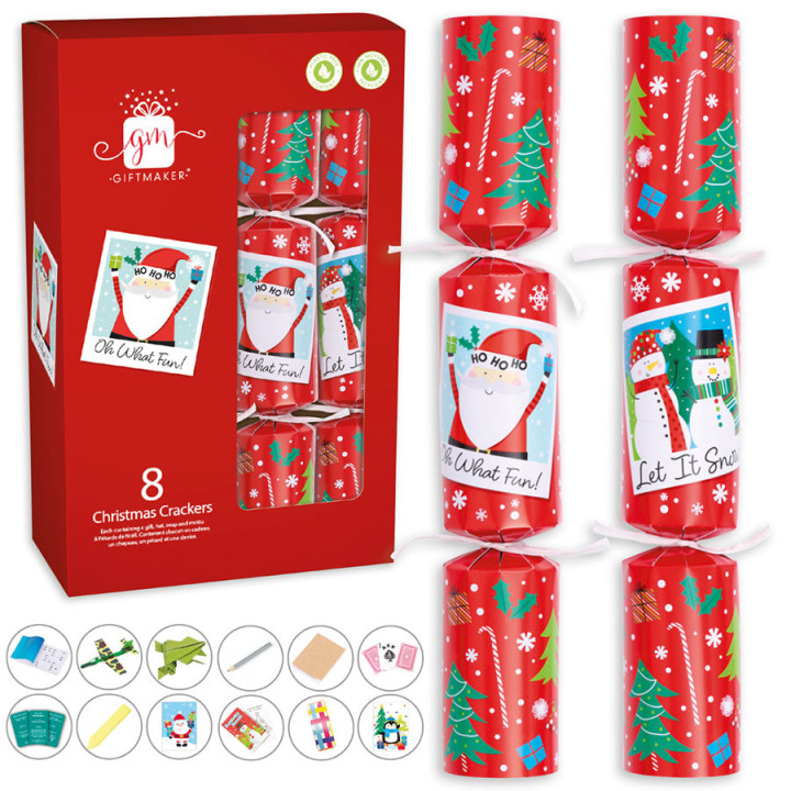 Party Crackers 2023 Giftmakers Novelty x8 Tom Smith