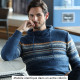 Out of Ireland Ecru Striped Alex Sweater