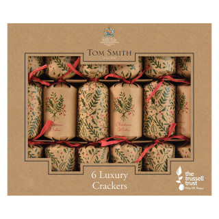 Party Crackers 2023 Mini Luxury Kraft x6 Tom Smith