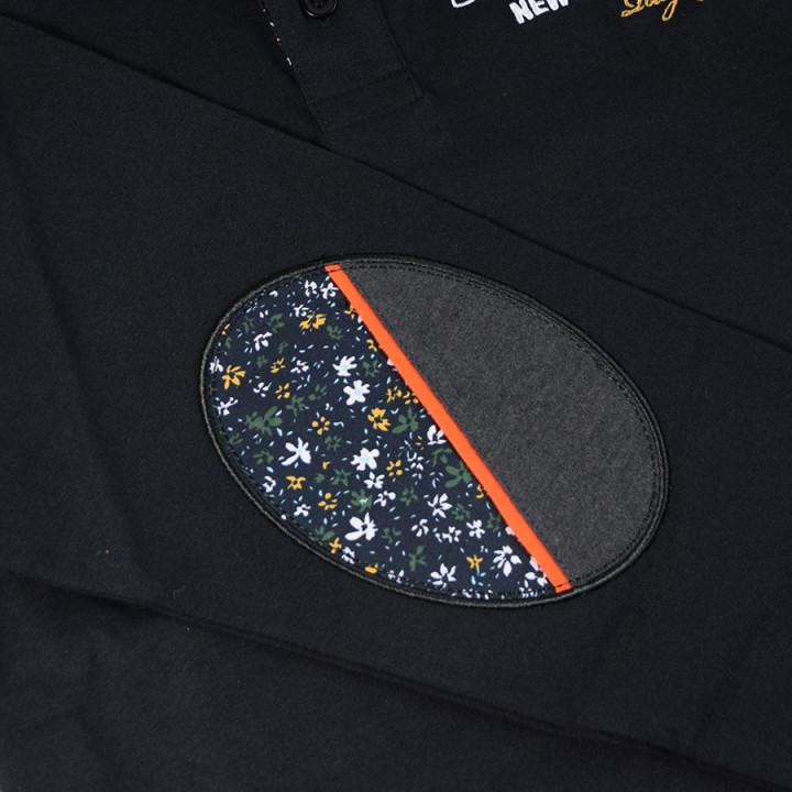 Polo Black Spirit Noir Camberabero