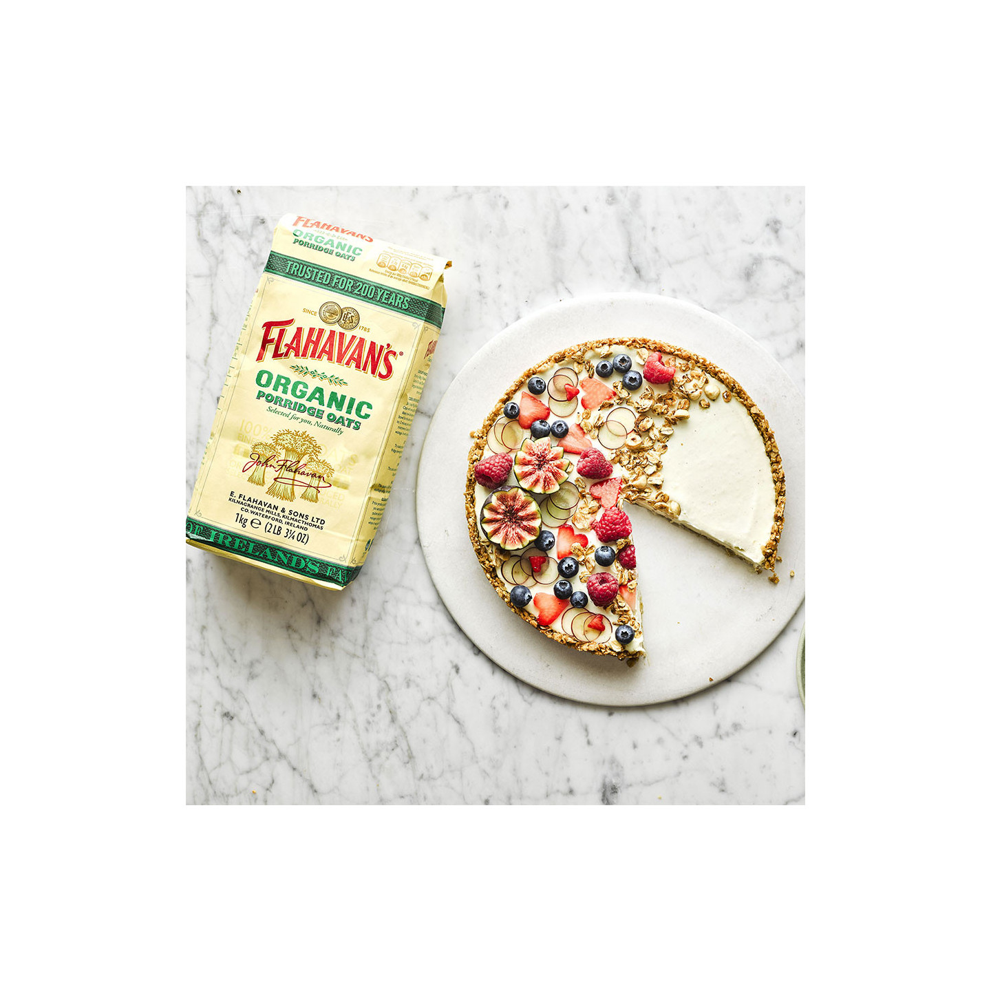 Flocons d'Avoine Bio 1kg Flahavan's