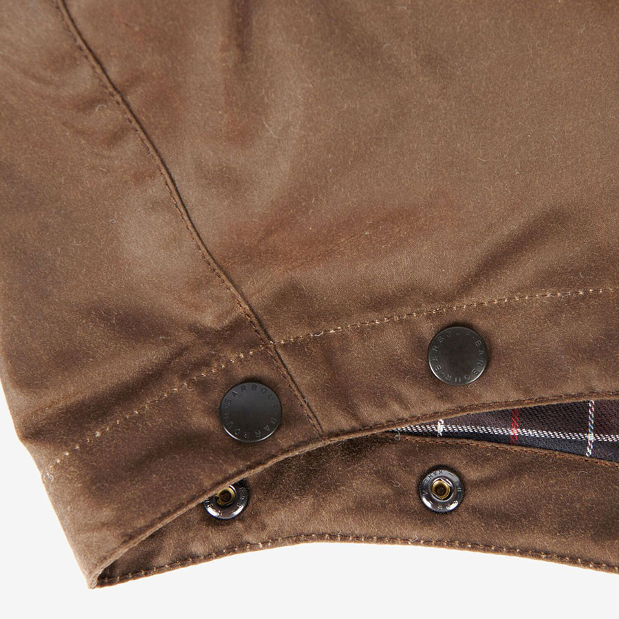 Barbour Waxed Cotton Hood brown Accessories Le Comptoir Irlandais
