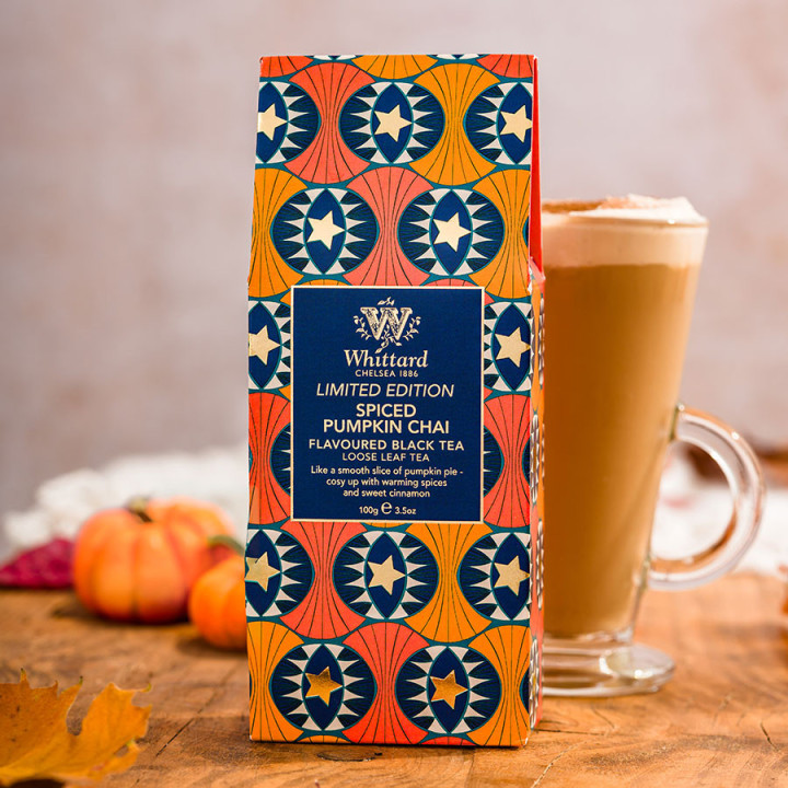 Thé Noir Vrac Spiced Pumpkin Chaï Whittard of Chelsea 100g