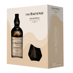 Balvenie 12 years old Double Wood 70cl 40° + 2 glasses