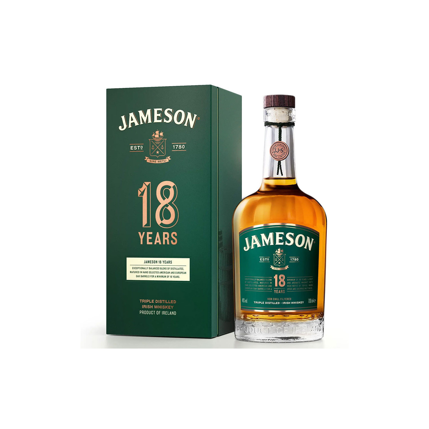 Jameson 18 ans 70cl 46°