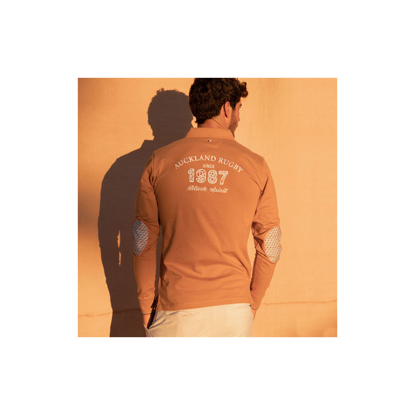 Polo Manches Longues Auckland Camel Camberabero