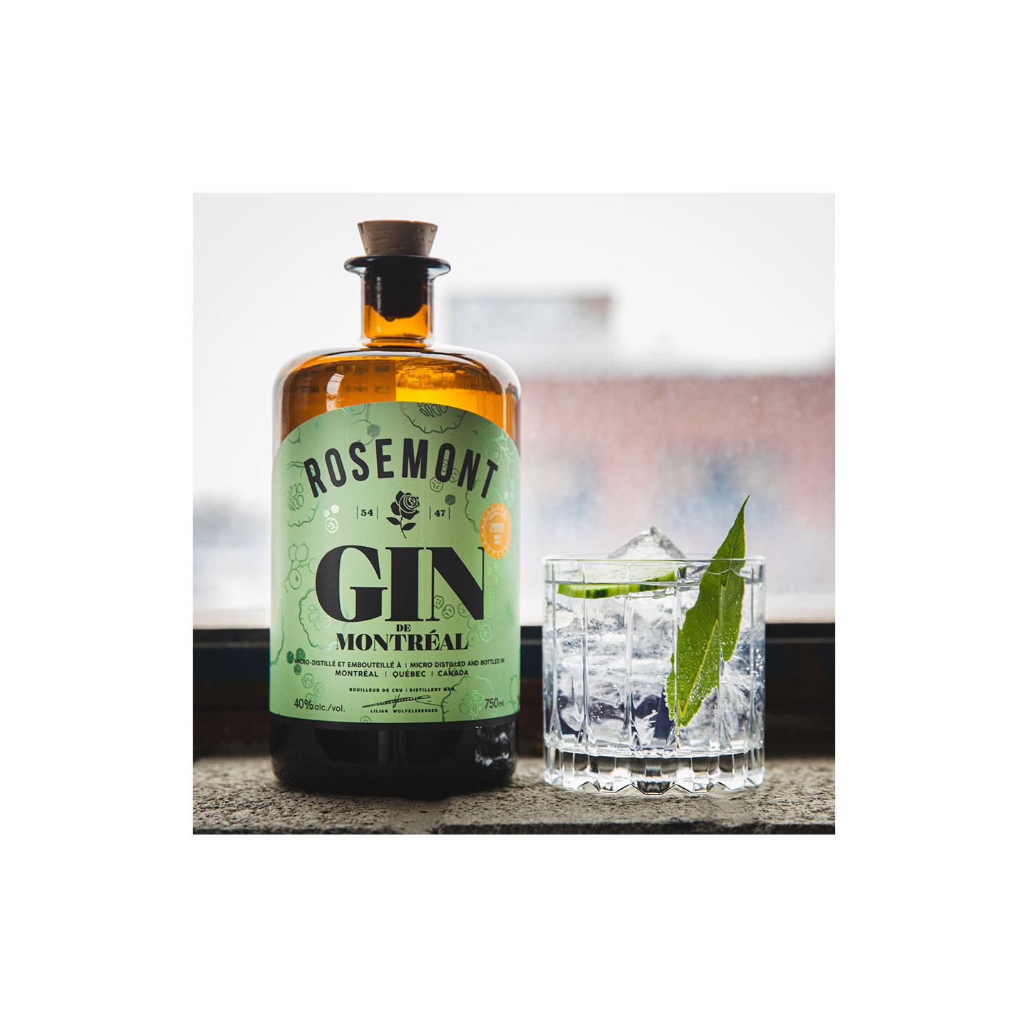 Rosemont Gin de Montréal 70cl 40°