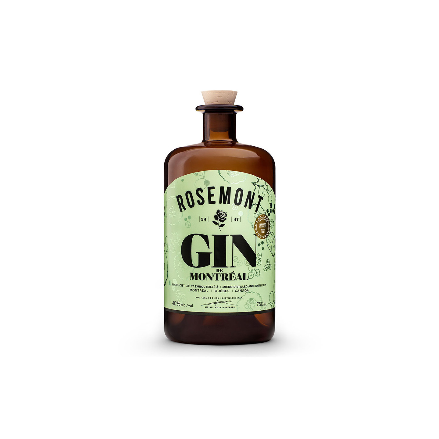 Rosemont Gin de Montréal 70cl 40°