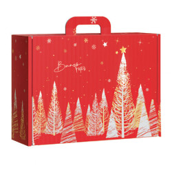 Gift Box Red Christmas Large Model