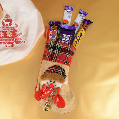 Chaussette de Noël Cadbury