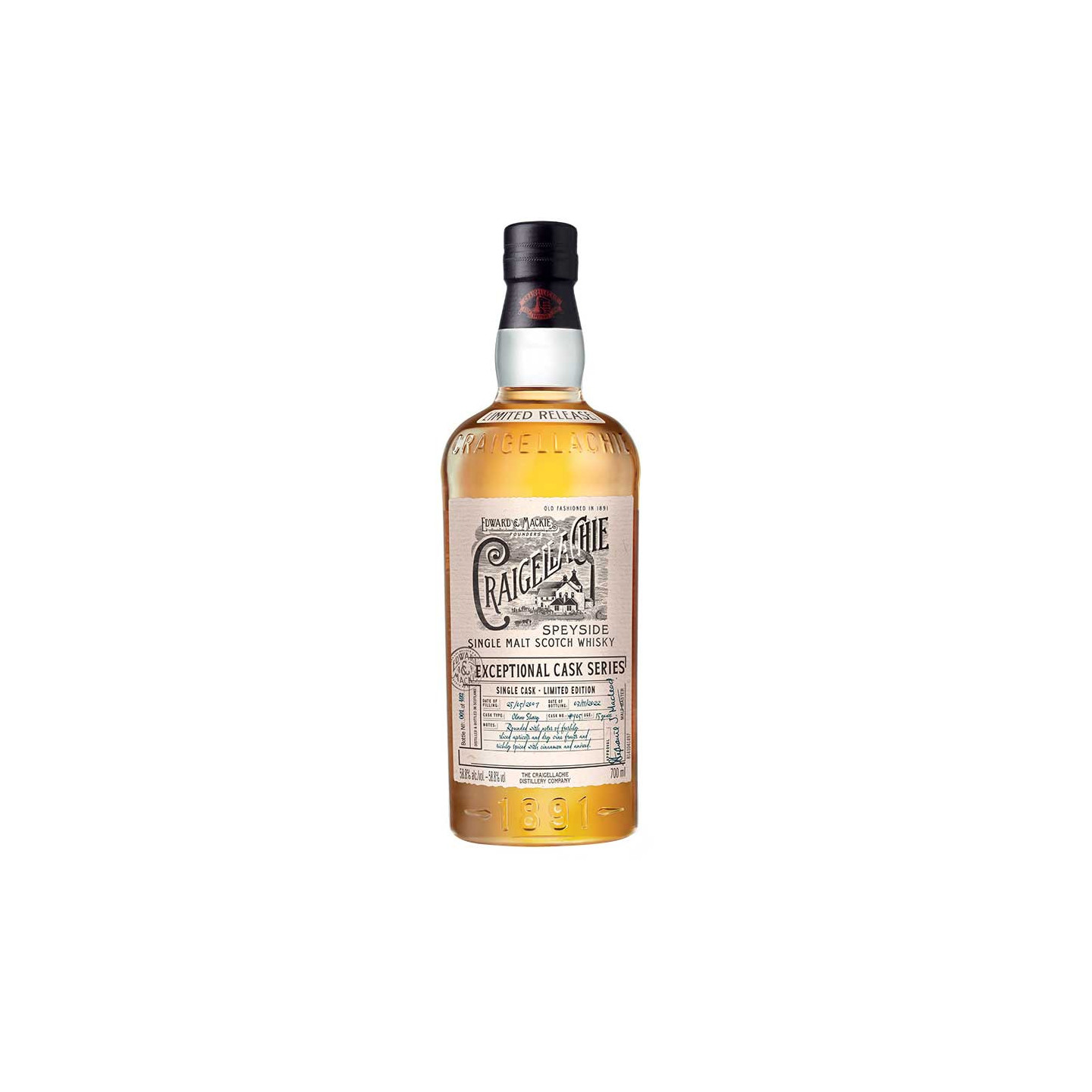 Craigellachie 15 ans Oloroso 70cl 58.8°