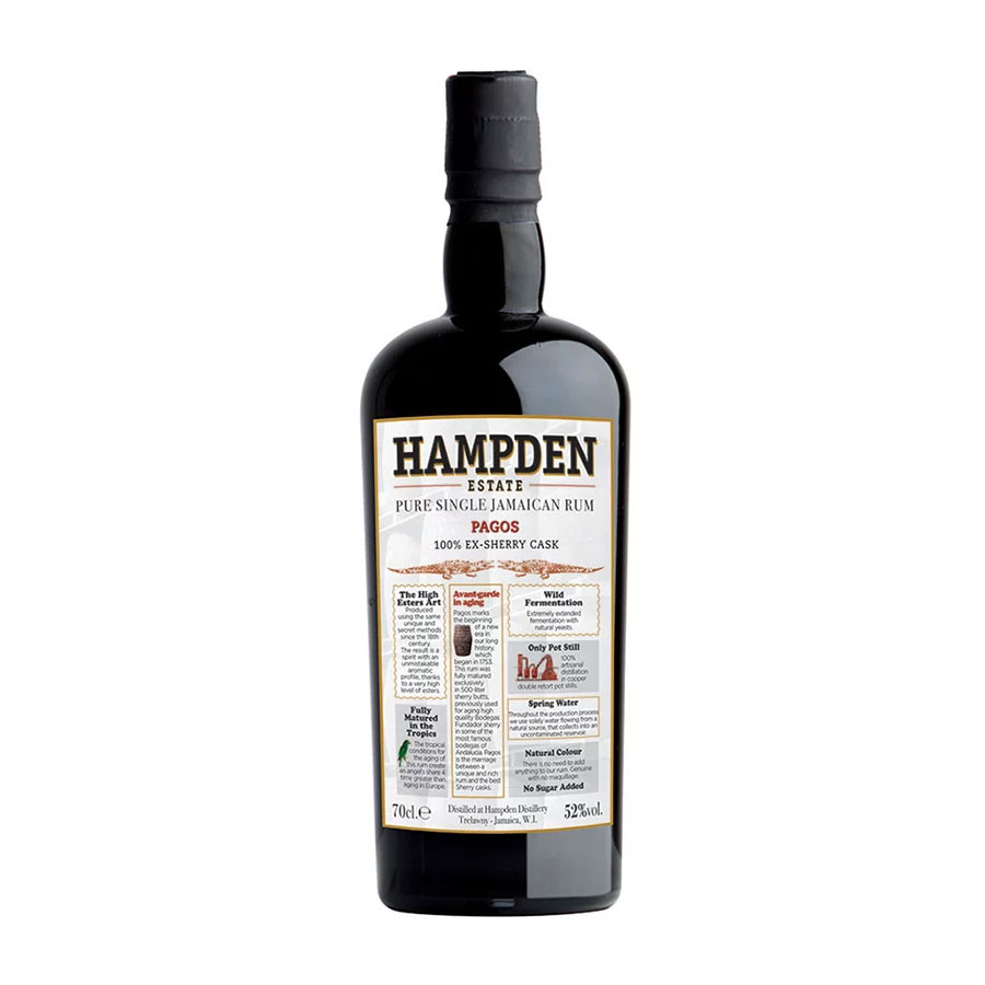 Hampden 8 ans Coffret cadeau 2 verres Rhum