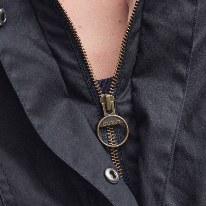 Veste Huilée Beadnell Marine Union Jack Barbour