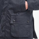 Veste huilee femme ashby wax jacket navy/union he24