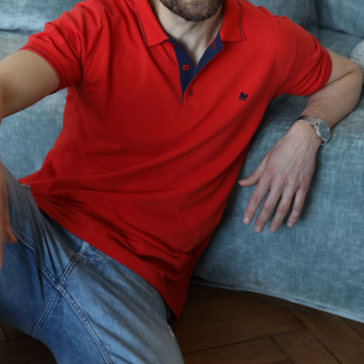 Out Of Ireland  Aaron Red Polo