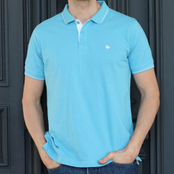 Out Of Ireland Aaron light blue Polo