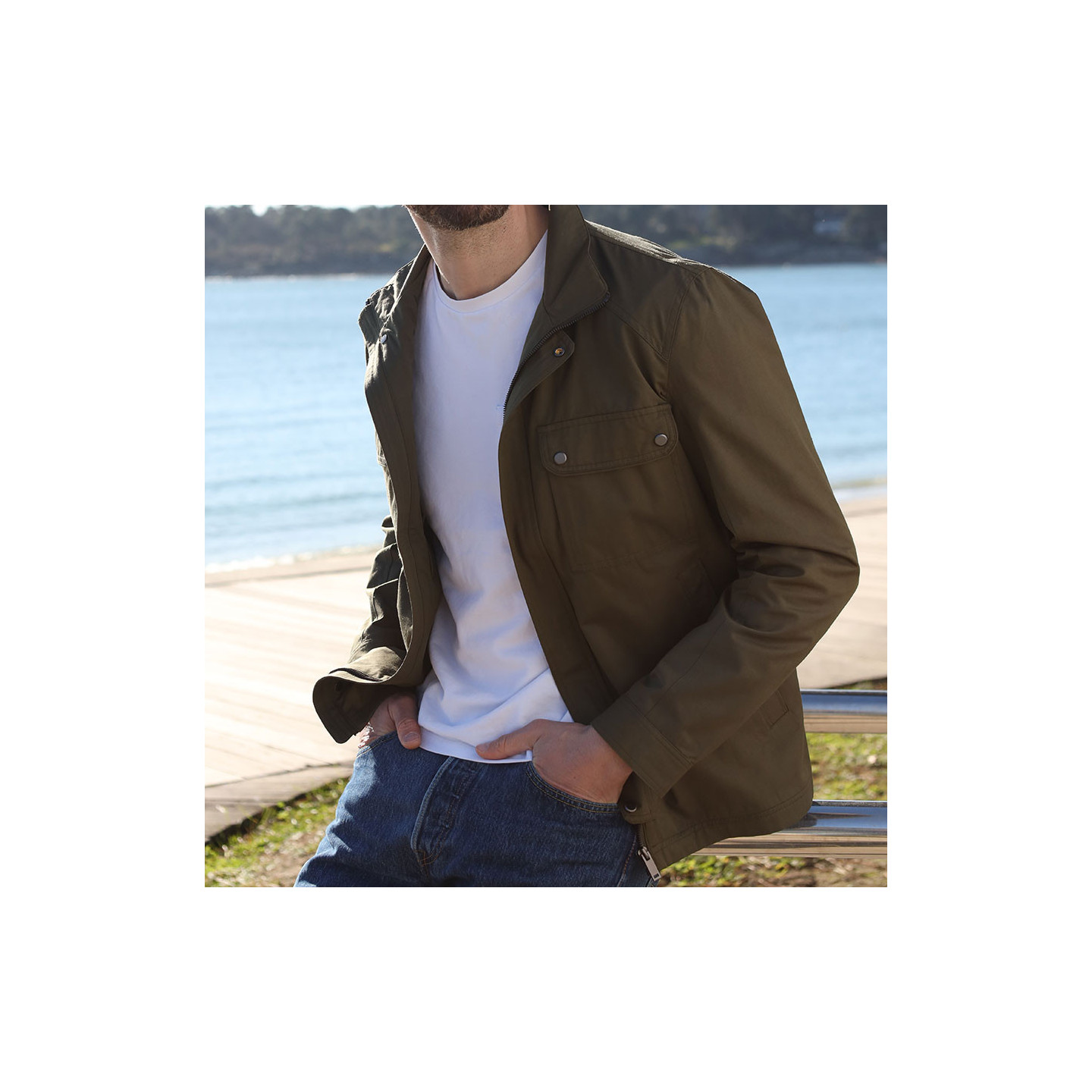 Veste Kaki Out of Ireland