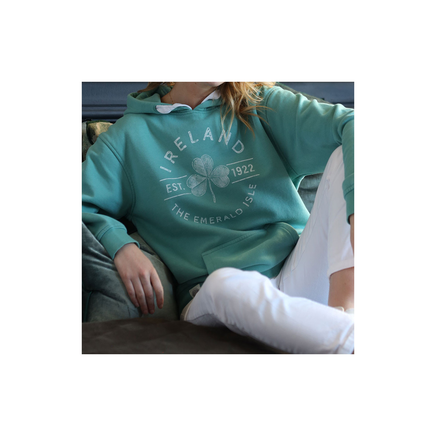 Hummel Go Cotton Sweat à Capuche - Vert Enfant