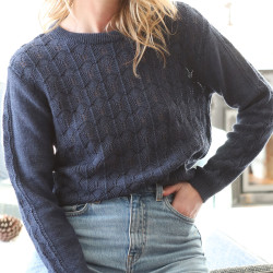 Out of Ireland Megan Navy Sweater