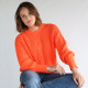 Out of Ireland Lucy Orange Sweater