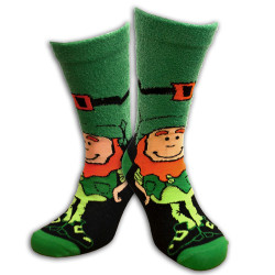 Green Leprechaun Socks